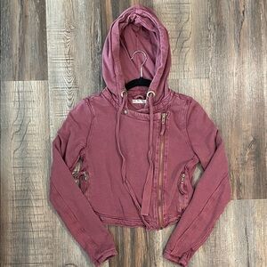 Free People Dusty Rose Utility Jacket